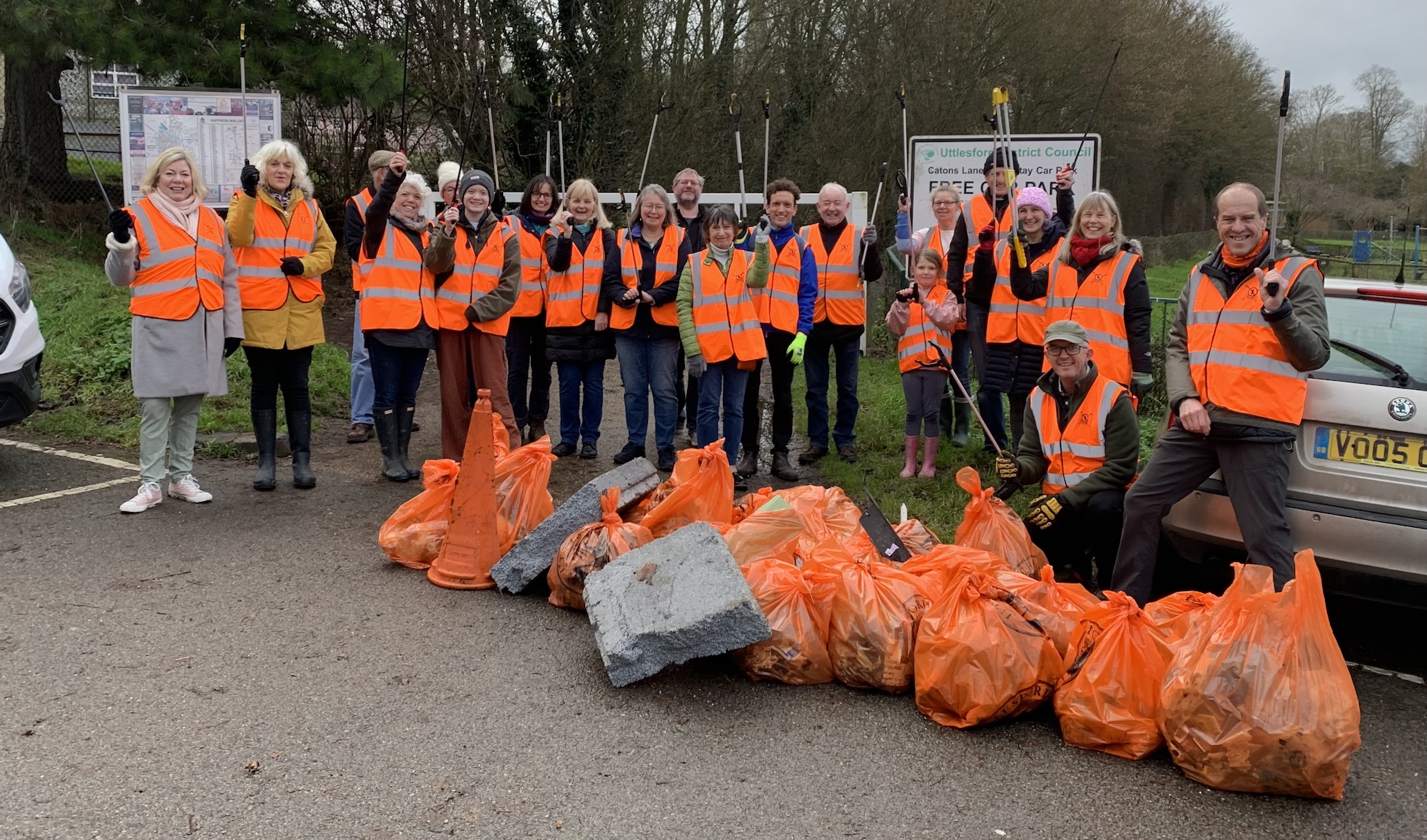 Wombles at Catons Lane